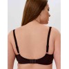 Бюстгальтер полумягкий с подкроем Novella 152 шоколад, Цвет: шоколад, Размеры: 75C, изображение 2