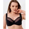 Бюстгальтер полумягкий с подкроем Novella 152 черный, Цвет: черный, Размеры: 75C, изображение 4