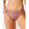 Кружевные трусы стринги Simona M 003 кофейно-розовый, Цвет: кофейно-розовый, Размеры: M