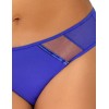 Трусы бразилиана Ava NOVATO LUX 1030/1 braz сапфир, Цвет: сапфир, Размеры: L, изображение 3