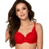 Бюстгальтер балконет «тюльпан» Ava MADISON 1559 U красный, Цвет: красный, Размеры: 95E, изображение 2