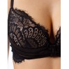 Бюстгальтер балконет пуш-ап гель Coquette Revue GLAMOUR 82110-18, Цвет: черный, Размеры: 70E, изображение 5