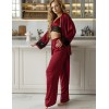Домашний брючный комплект 5senses 7234 бордовый, Цвет: бордовый, Размеры: L, изображение 2