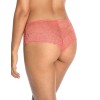 Кружевные трусы шортики MAT CARMELA BRZOSKWINIA F-053-54-2, Цвет: персиковый, Размеры: S, изображение 2
