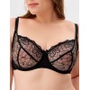Мягкий кружевной бюстгальтер Milavitsa 127520 черный, Цвет: черный, Размеры: 90D
