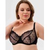 Мягкий кружевной бюстгальтер Milavitsa 127520 черный, Цвет: черный, Размеры: 90D, изображение 3