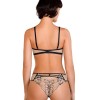 Комплект Mioocchi VALERIE 778484 бралетт и бразилиана nudo/nero, Цвет: nudo/nero, Размеры: XS, изображение 2