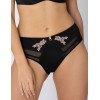 Высокие трусы бразилиана Subtille CHARLOTTE braz черный, Цвет: черный, Размеры: S