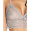 Кружевной топ бралетт MAT PURE SZARY M-3442-0, Цвет: серый, Размеры: XL, изображение 3