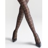 Ажурные колготки Marilyn CHARLY W09 черный, Цвет: черный, Размеры: 3/4, изображение 2