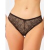 Трусы стринги Simona M 003 шоколад-сетка, Цвет: шоколад-сетка, Размеры: M