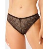 Трусы стринги Simona M 003 шоколад-сетка, Цвет: шоколад-сетка, Размеры: M, изображение 3