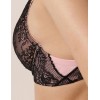 Бюстгальтер балконет пуш-ап Esotiq SENSUAL 39449, Цвет: черный+розовый, Размеры: 75B, изображение 5