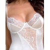 Атласный корсет + трусики CASMIR INOE CORSET, Цвет: экрю, Размеры: 2XL/3XL, изображение 4
