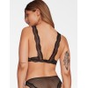 Мягкий треугольный бюстгальтер без косточек Esotiq BLESSY 40577, Цвет: черный+беж, Размеры: S, изображение 4