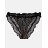Трусики танга Esotiq BLESSY 40593, Цвет: черный+беж, Размеры: M, изображение 5