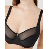 Бюстгальтер мягкий Ysabel Mora 10027 ESSENTIALS черный, Цвет: черный, Размеры: 75E, изображение 3