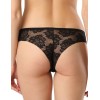 Кружевные трусы бразилиана Conte RP6054 EVA черный, Цвет: черный, Размеры: XL, изображение 2