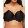 Бюстгальтер поролоновый гладкий Kinga HEIDI 861-BC черный, Цвет: черный, Размеры: 70F
