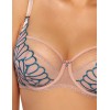 Бюстгальтер полумягкий Ava ANGEL WINGS 1927 PU туркус, Цвет: телесный+туркус, Размеры: 65F, изображение 4