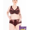 Бюстгальтер мягкий Honey H36-17-L махагон, Цвет: махагон, Размеры: 80E, изображение 3