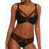 Полумягкий кружевной бюстгальтер Kinga ALICE 930-BC черный, Цвет: черный, Размеры: 65K, изображение 2