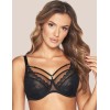 Мягкий кружевной бюстгальтер Kinga ALICE 931-SC черный, Цвет: черный, Размеры: 100C, изображение 3
