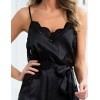 Шелковый комбидресс Mia-Amore AURELIA 3895 черный, Цвет: черный, Размеры: S, изображение 4