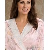 Шелковый халат Mia-Amore EDEM 5953, Цвет: розовый, Размеры: XS, изображение 2
