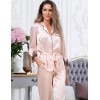 Пижамный комплект из шелка Mia-Amore MARILIN 3156 пудра, Цвет: пудра, Размеры: M