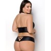 Дерзкий комплект Passion NANCY BIKINI, Цвет: черный, Размеры: 6XL/7XL, изображение 2