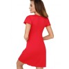 Короткая сорочка из вискозы Donna ROMA nightdress red, Цвет: красный, Размеры: M, изображение 2