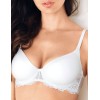 Бюстгальтер балконет Lormar MOUSSE PIZZO bianco, Цвет: bianco (белый), Размеры: 90B