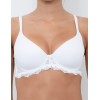 Бюстгальтер балконет Lormar MOUSSE PIZZO bianco, Цвет: bianco (белый), Размеры: 90B, изображение 5