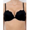 Бюстгальтер супер пуш-ап гелевый Lormar MY DOUBLE PIZZO nero, Цвет: nero (черный), Размеры: 80B