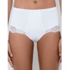 Моделирующие трусы с кружевом Lormar PERFECT NEW bianco, Цвет: bianco (белый), Размеры: XL, изображение 3