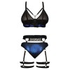 Сексуальный комплект с поясом Anais HARLO SET PRIME, Цвет: синий, Размеры: L/XL, изображение 6
