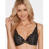 Бюстгальтер кружевной пуш-ап Esotiq TIARA 40156 черный, Цвет: черный, Размеры: 75D, изображение 3