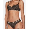 Бюстгальтер балконет пуш-ап Esotiq TROPHY 40341 черный+бежевый, Цвет: черный+бежевый, Размеры: 75E, изображение 2