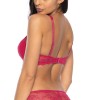 Бюстгальтер балконет тюльпан MAT CARMELA RUBINOWY M-053-22, Цвет: малиновый, Размеры: 65B, изображение 3