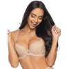 Бюстгальтер балконет со съемным пуш-ап MAT MILOU bezowy M-3533-11, Цвет: бежевый, Размеры: 70B, изображение 3