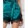 Шелковый комплект топ и шорты Mia-Amore WINDSOR 3882 изумруд, Цвет: изумруд, Размеры: L, изображение 6