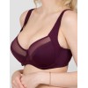 Бюстгальтер полумягкий с подкроем Novella 152 слива, Цвет: слива, Размеры: 95H, изображение 3