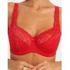 Бюстгальтер полумягкий Simona M 900 красный, Цвет: красный, Размеры: 75E