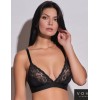 Треугольный бюстгальтер без косточек VOVA LIZA V24115, Цвет: черный, Размеры: M, изображение 3