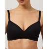Хлопковый бюстгальтер без косточек Ysabel Mora 10062 LAPURESA черный, Цвет: черный, Размеры: 85D
