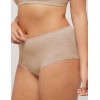 Высокие трусы слипы Ysabel Mora 10075 LAPURESA бежевый, Цвет: бежевый, Размеры: M, изображение 3