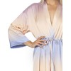 Длинный атласный халат Nipplex ZORA ombre, Цвет: мультиколор, Размеры: L/XL, изображение 3