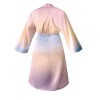 Длинный атласный халат Nipplex ZORA ombre, Цвет: мультиколор, Размеры: L/XL, изображение 5
