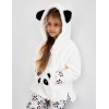 Детская плюшевая толстовка Sensis PANDA KIDS, Цвет: белый, Размеры: 122-128